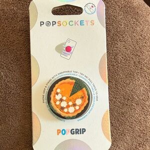 PopSocket Orange and White Grip